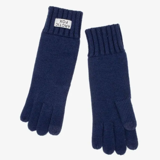 The Recycled Bottle Gloves in Tokyo Navy