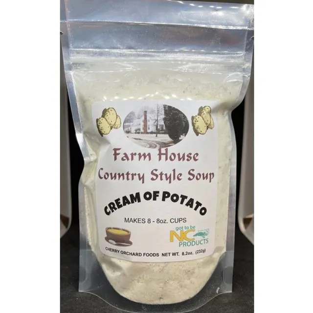 FARM HOUSE Country Style Soup "Family Size" Cream of Potato