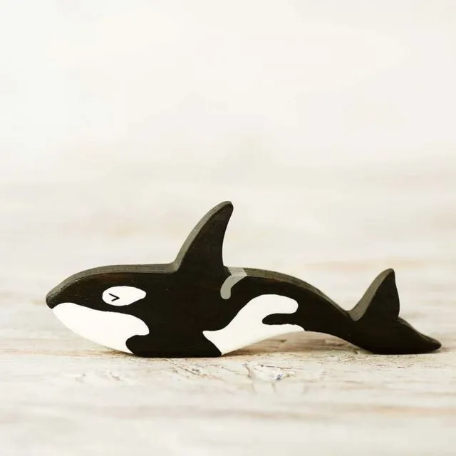 Wooden Orca Toy