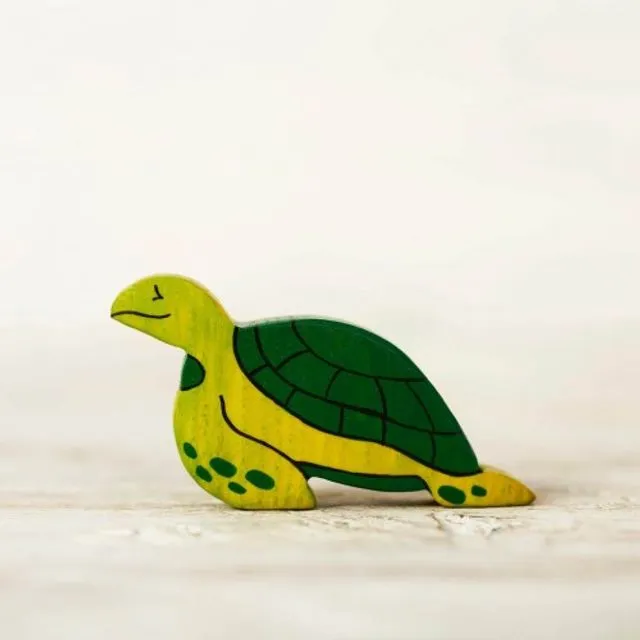 Wooden Sea Turtle Toy