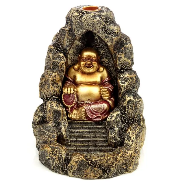 Chinese Buddha Backflow Incense Burner