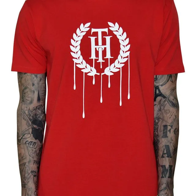 Dripping Essentials Tee Red
