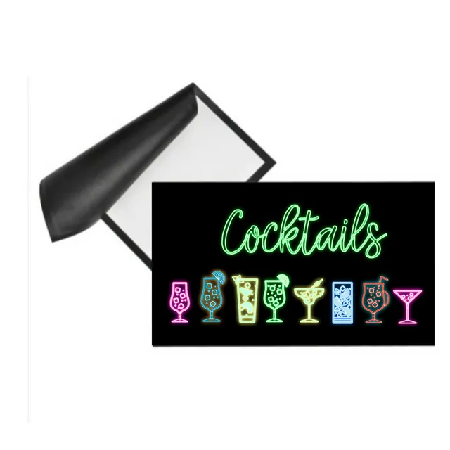 Bar mat cocktails