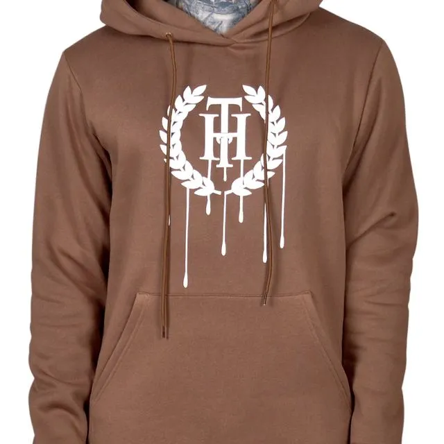 Dripping Essentials Pull Over Hoodie Brown