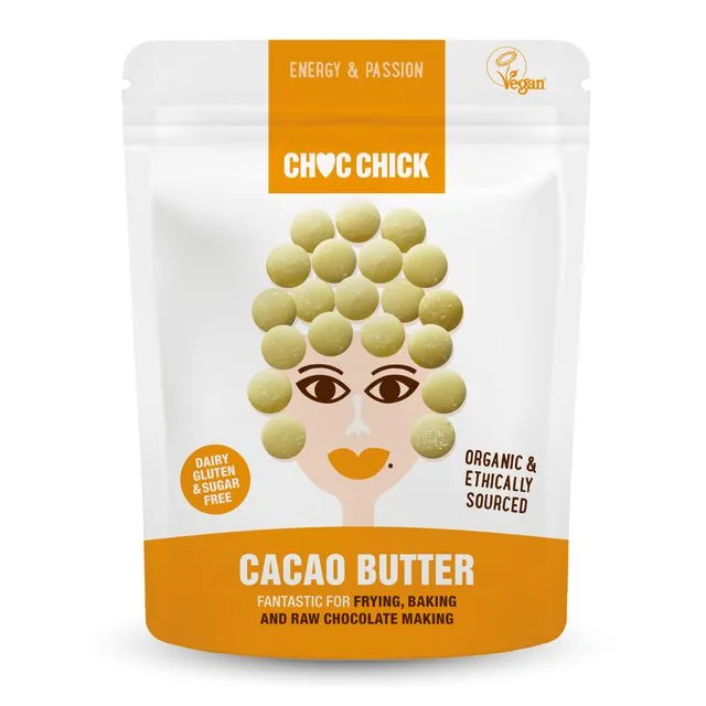 Choc Chick Organic Cacao Butter, 250g