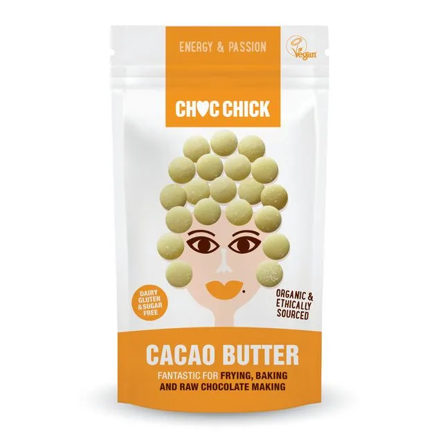 Choc Chick Organic Cacao Butter 100g