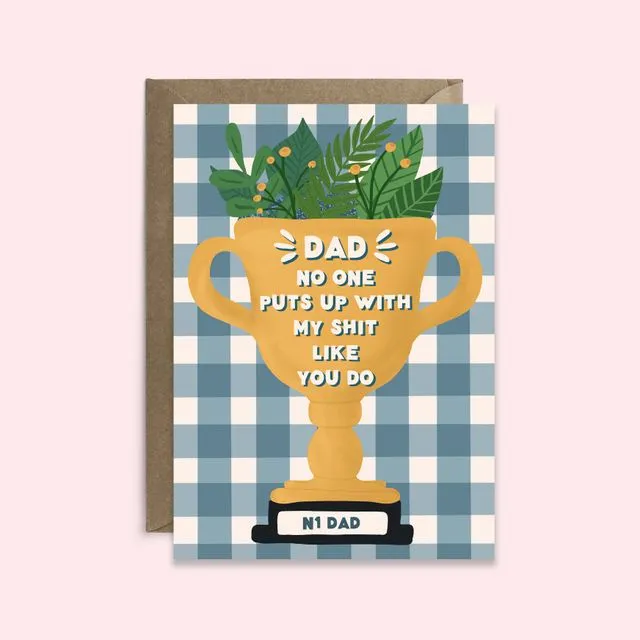 Dad Cup Father's Day Card (Case of 6)