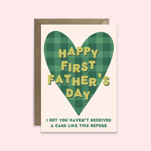 First Father's Day Card (Case of 6)