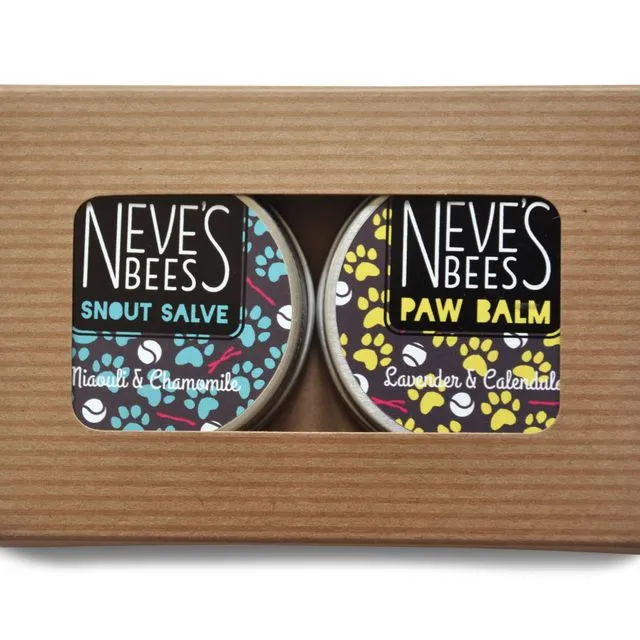 Neve's Bees Dog Products Gift Box