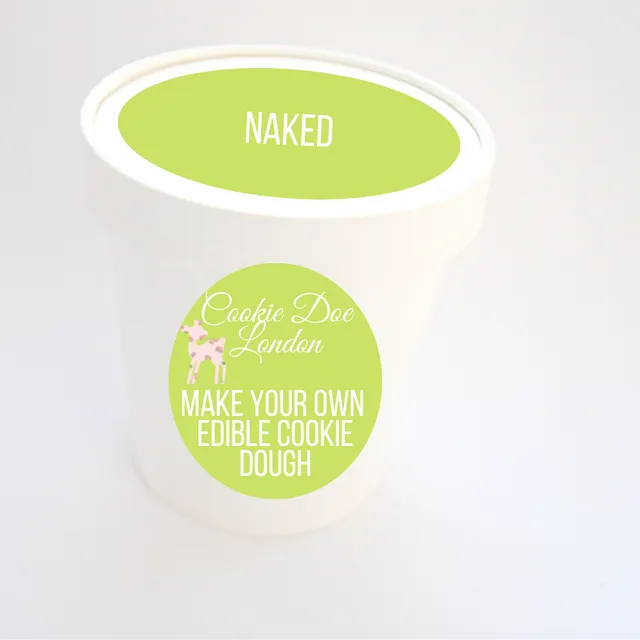 Make Your Own Edible Cookie Dough - Naked