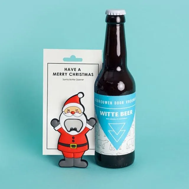 Bottle Opener Christmas | Beer Opener Santa Claus | Secret Santa | Beer Gifts | Christmas Gifts Men  Bj9