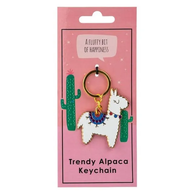 Alpaca Keychain | Llama Keyring | Alpaca Souvenir | Alpaca Gifts | Funny cute alpaca present Bj64