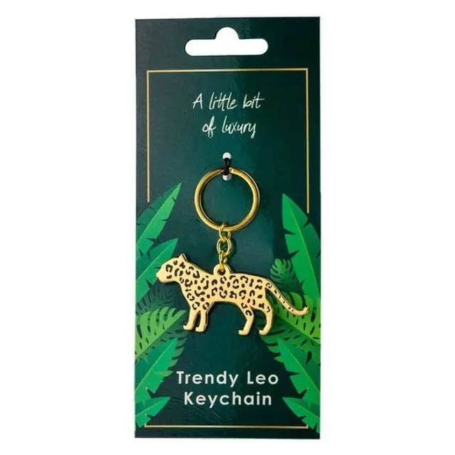 Leopard Keychain Women | Leo Gifts for Girls | Ladies Keyring | Birthday present Bj65