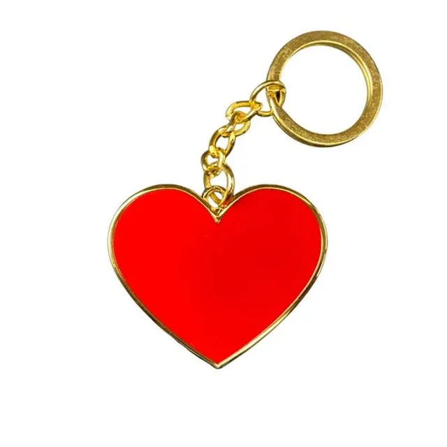 Heart Keychain | I Love You Keyring | Love Gift for Women | Valentines Gift Bj78
