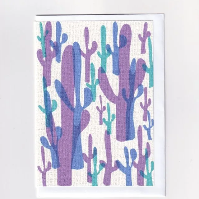 Cacti Greeting Card
