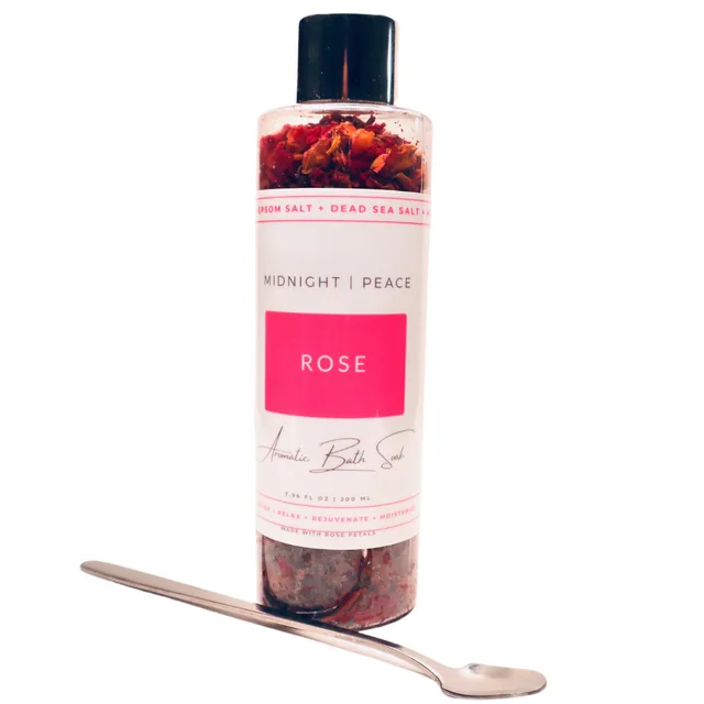 Rose Bath Salt - All Natural