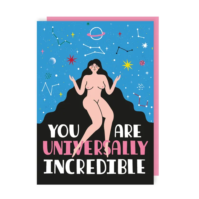 Universally Thinking of You Greeting Card pack of 6