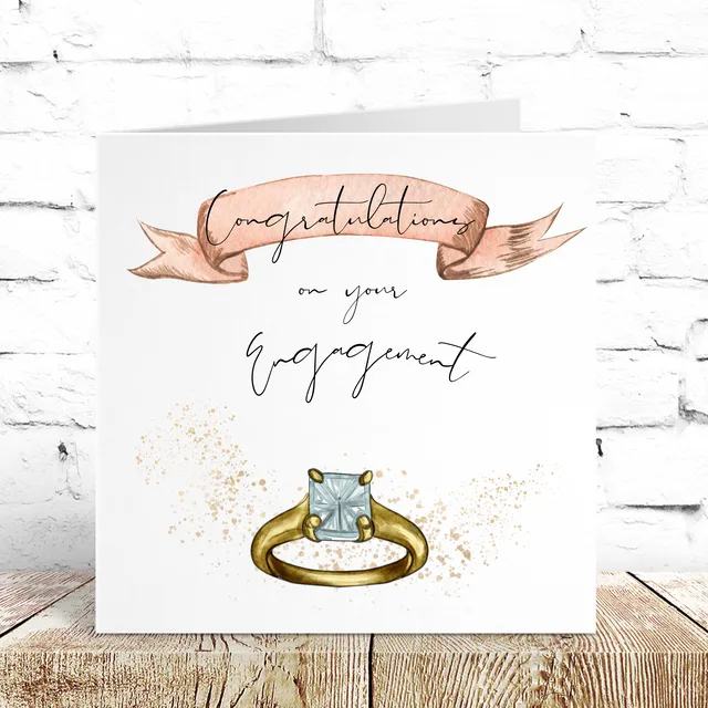 Congratulations on your Engagement Card