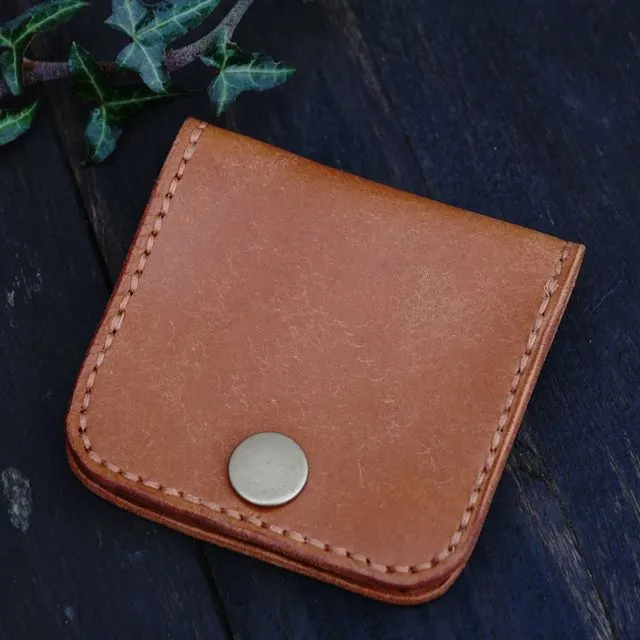 Handmade Minimalist Leather Coin Wallet