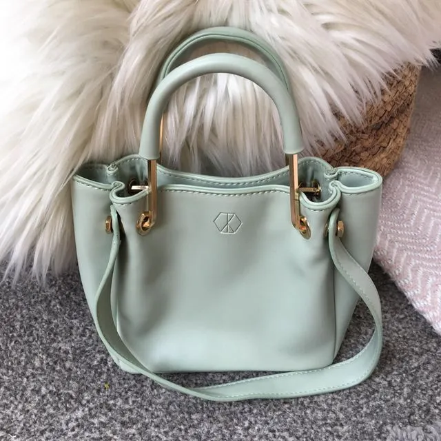 Mini Vegan Handbag - Green