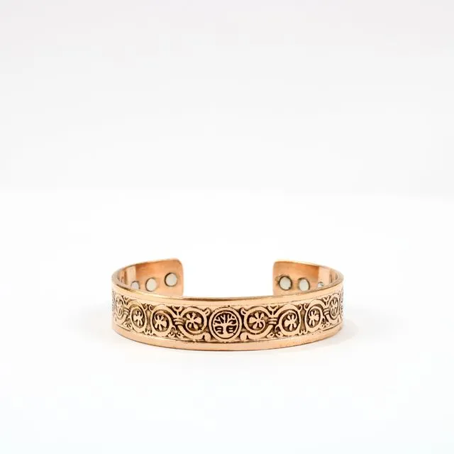 Pure copper magnet Bracelet (Design 13)