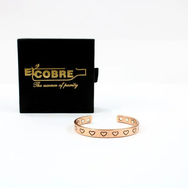 Pure copper magnet Bracelet with Gift Box (design 10)