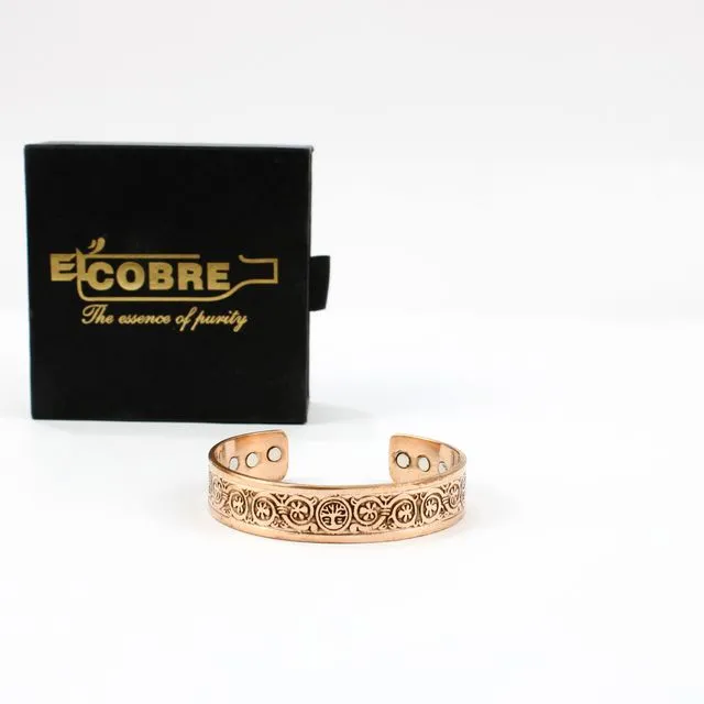 Pure copper magnet Bracelet with Gift Box (design 13)