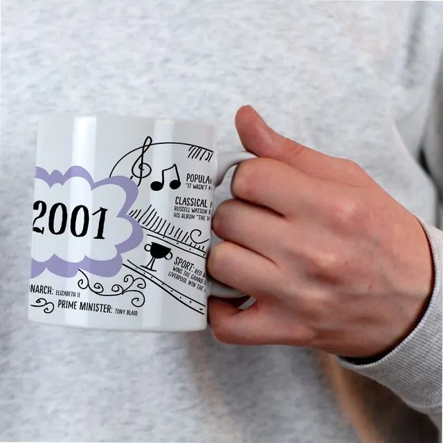 21st birthday mug of 2001