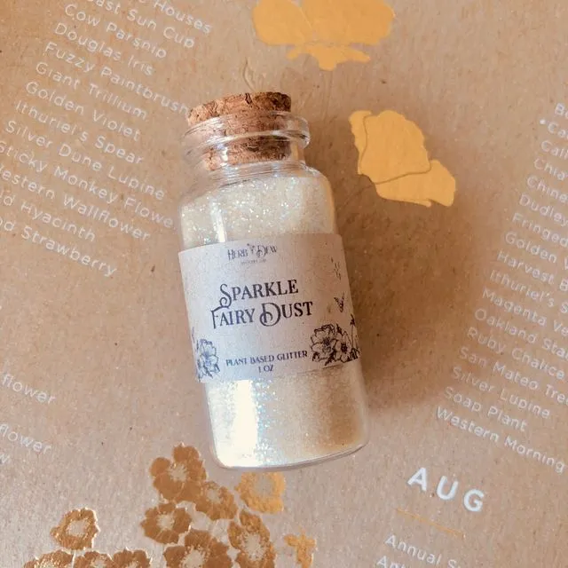 Sparkle Fairy Dust ::: 100% Plant-based Glitter for Makeups & Body Oils