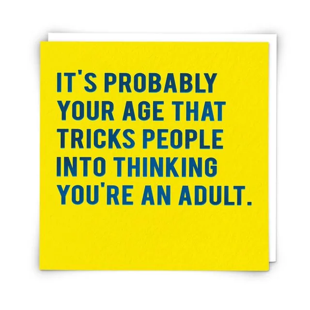 Your Age Greetings Card - Case of 6