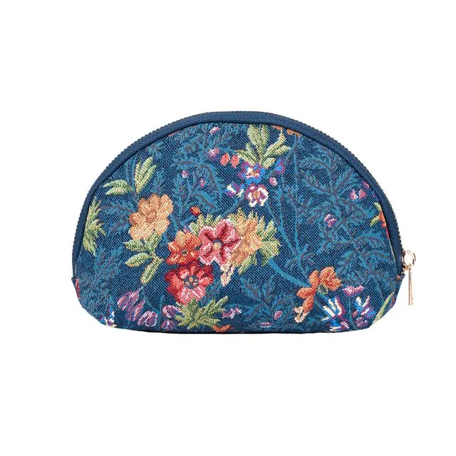 V&A Flower Meadow Blue - Cosmetic Bag