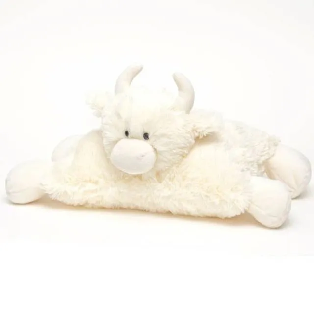 Scottish Highland Cow Cushion Cream 
Suitable from birth