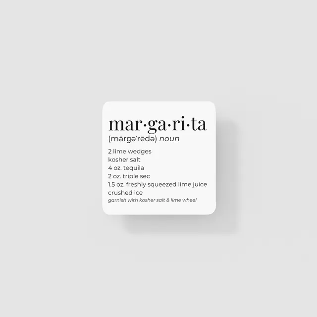 Margarita Coaster Set of 6