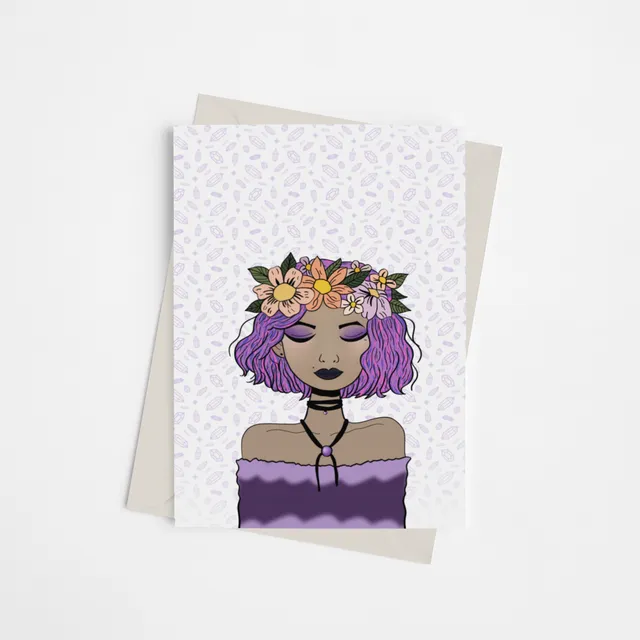 Flower Girl - Greeting Card Pack of 10