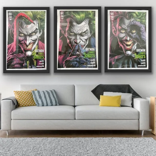Set of 3 Joker Prints