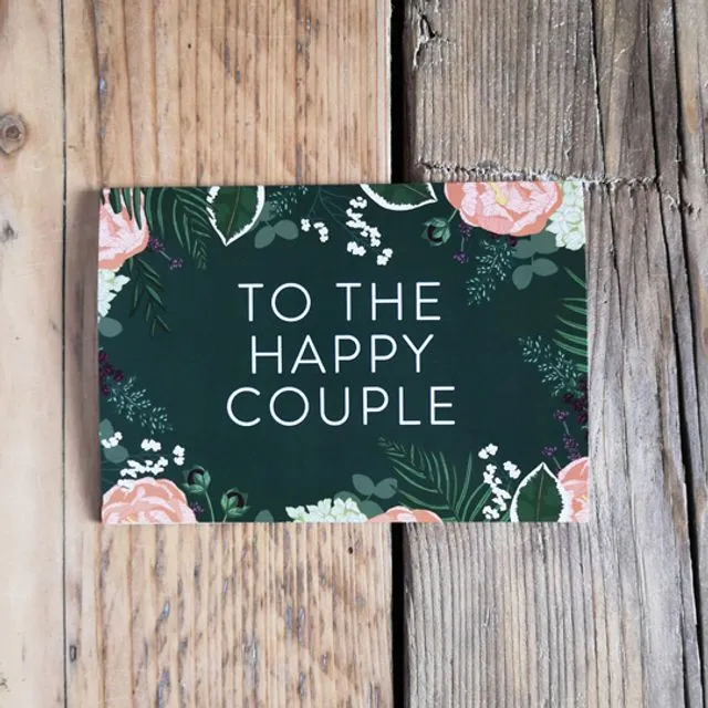 To the happy couple Card