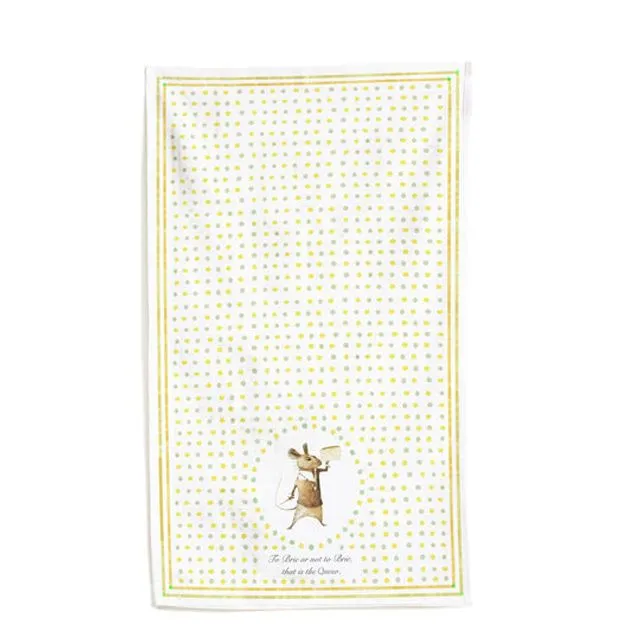 To Brie or not to Brie Tea Towel