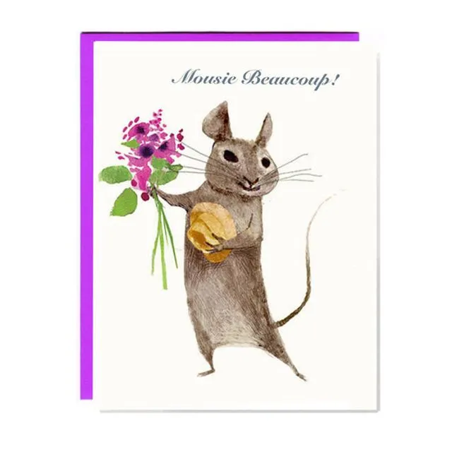 Mousie Beaucoup Boxed Notes Set of 8 Cards
