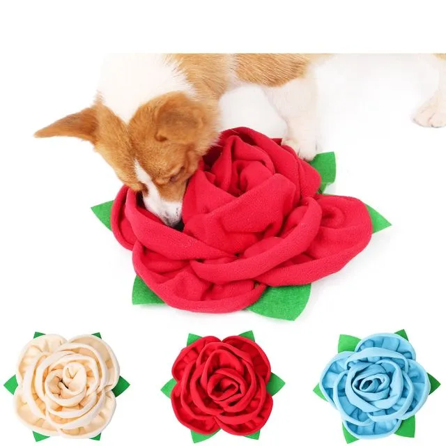 Snuffle Rose - Interactive Dog Toy