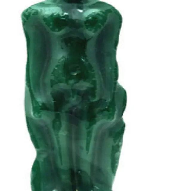 7" Man Green Figure Candle