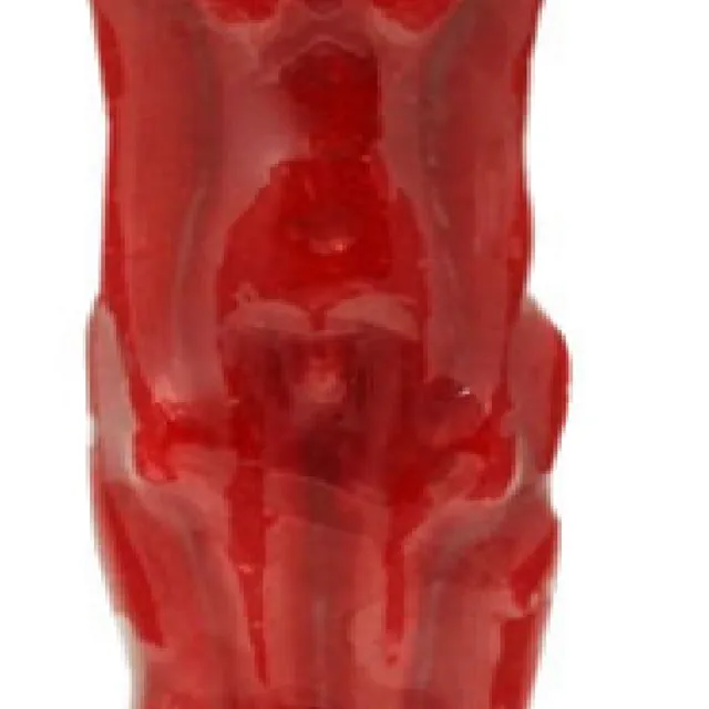 7" Man Red Figure Candle