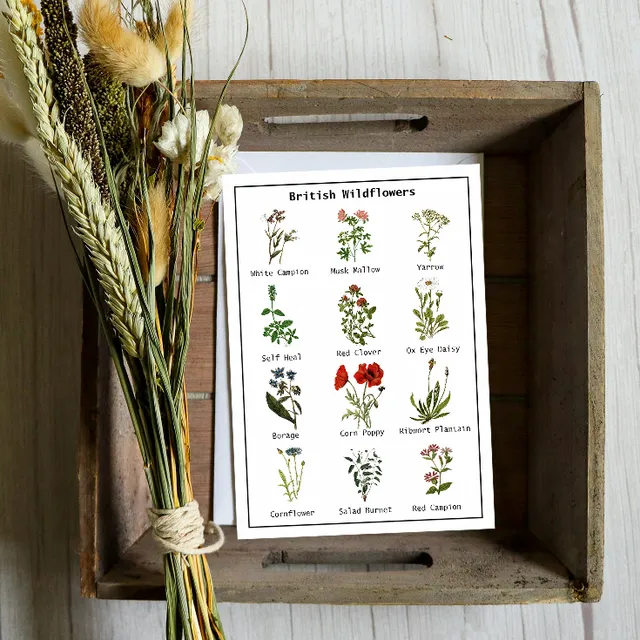 Wildflowers Seed Card