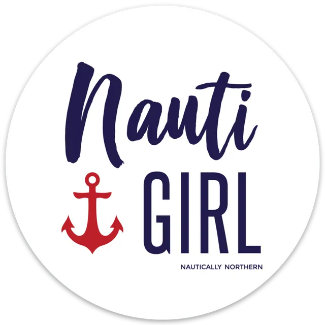 Nauti Girl Sticker