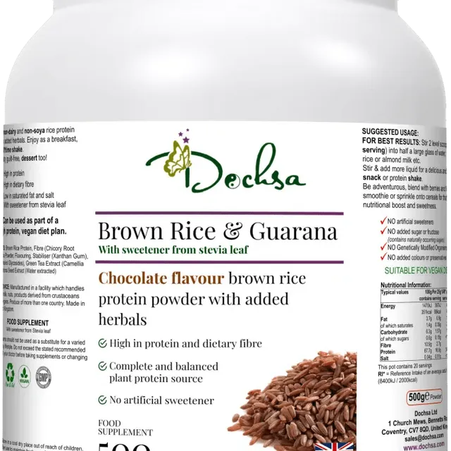 Brown Rice & Guarana 500g