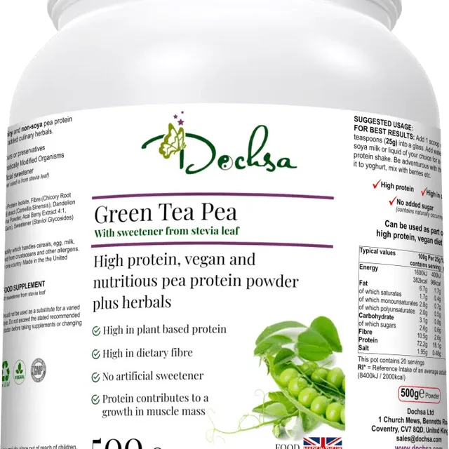 Green Tea Pea Powder 500g