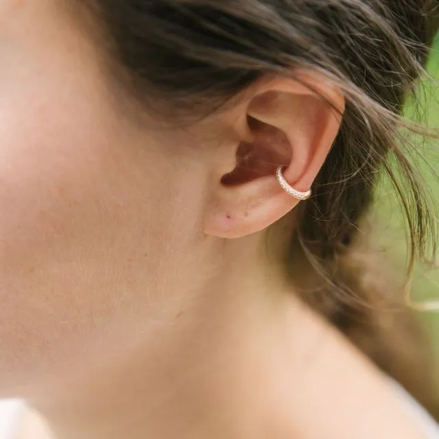 Sterling Silver Ear Cuff - no piercing required
