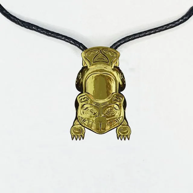 Beaver - My Totem Tribe Spirit Animal Tribal Bead Necklace Native American Jewelry Charm