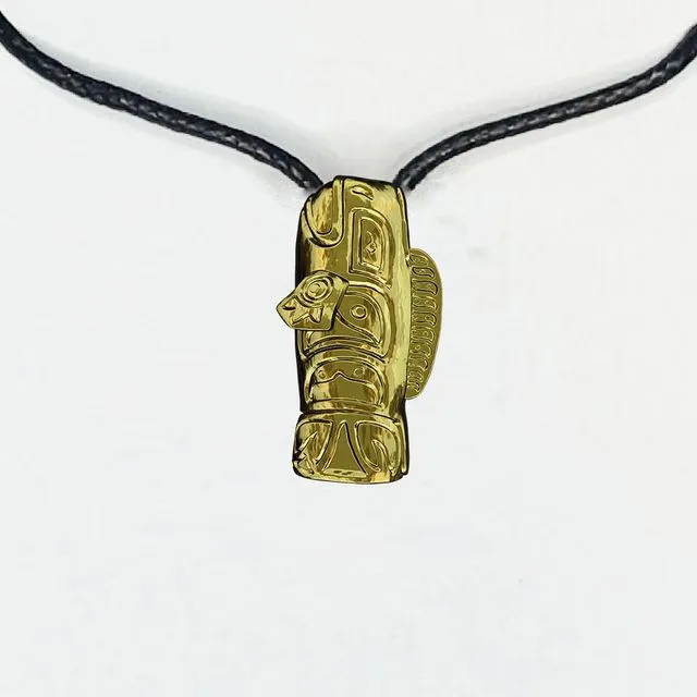Salmon - My Totem Tribe Spirit Animal Tribal Bead Necklace Native American Jewelry Charm