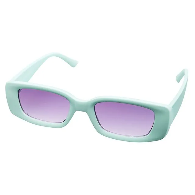 VERTIGO Sunglasses - Mint Green - Light Grey - RECYCLED MATERIAL - Sunheroes