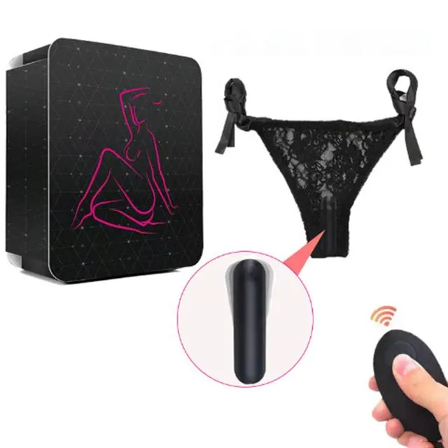 Women's Lace Wireless Remote Control Vibrating Adult Toy